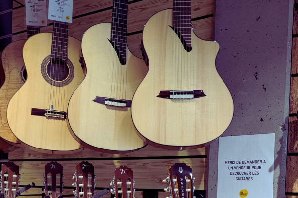 achat guitare acoustique classique