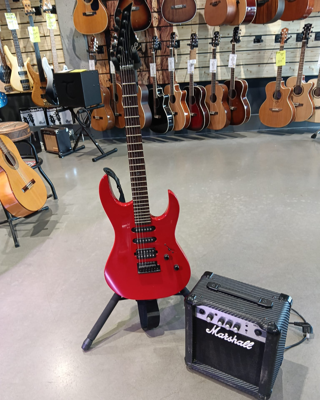 PACK GUITARE ELECTRIQUE ET AMPLI